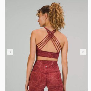 Lululemon Free to Be High-Neck Longline Bra - Wild, A/B Cup